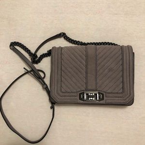 Rebecca Minkoff Purple Suede Crossbody